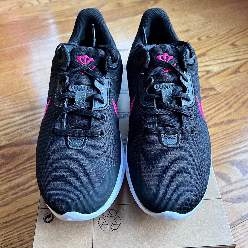 Nike womans Flex Experience Runner 11 NN style DD9283003 Black / Rush Pink White - Picture 11 of 14